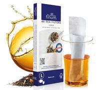 Finum - Filtros para té (Papel, 40 Unidades, Talla L)