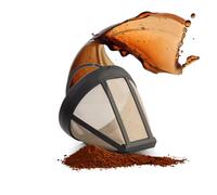 Finum Star Coffee - Filtro de 4-Malla en Negro