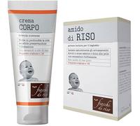Fiocchi di riso Bipacco almidón de arroz polvo calmante 100 g + crema corporal 100 ml, blanco