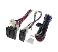 Fiocias 1 Juego Universal de Interruptores para Elevalunas Eléctricos de Vehículos Recreativos (3 Piezas)