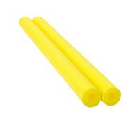Fiocias 2 Piezas Flotador Piscina Noodle Espuma Tubo Barra Flotante Ayuda Acuática Aprendizaje Adecuado para Juegos en Actividades Al Aire Libre Entre, Amarillo