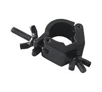 Fiocias Abrazadera para Lámpara de Escenario Ligera de Aleación de Aluminio con Rótula Giratoria Y Instalación Rápida Adecuada para Barra Concierto Acc, Negro