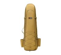 Fiocias Bolsa para Aletas Largas Resistente Al Agua Espaciosa Mochila de Buceo con Correa Ajustable Y Bolsillo Externo Adecuada para Snorkeling Deportes Acuát, Caqui Pequeño