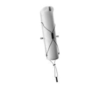 Fiocias Bolsa para Bastones de Senderismo Impermeable Portátil Funda Plegable de Poliéster Ligera Y Resistente Al Exterior Adecuada para Caminatas, Blanco