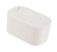 Fiocias Calentador de Toallitas Húmedas Dispensador de Toallitas Húmedas para Bebés Calentador USB con Estable Regulación Inteligente Carcasa Compacta D, Blanco
