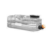 Fiocias Camping Agua Bidón Depósito Portátil Contenedor Depósito con Grifo Regulable Y Tapa Selladora para Almacenamiento Seguro Adecuado para Excursiones Via, 10l