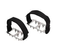 Fiocias Clavos para Zapatos, para Nieve, Crampones de Acero Inoxidable para Acampar Y Escalar.