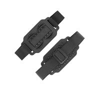 Fiocias Crampones Antideslizantes, Fundas para Raquetas de Nieve, Tacos, Tracción de Goma Universal, Excelentes para La, Caminar, Escalar Y Realizar, Correa Negra