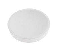 Fiocias Crucible de Sílice de Recipiente para Fundición Taza de Fusión Resistente a Temperaturas Material Cerámico Uso en Materiales de, 400g 6.8x2.5cm