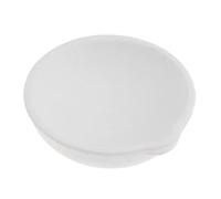 Fiocias Crucible de Sílice de Recipiente para Fundición Taza de Fusión Resistente a Temperaturas Material Cerámico Uso en Materiales de, 1000g 9.5x3.2cm