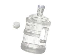 Fiocias Depósito de Agua Transparente de Gran Capacidad, Reutilizable, con Tapa de Rosca Y Asa. Ideal para Emergencias, Excursiones Y Picnics, 15l