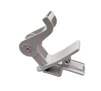 Fiocias Dispensador de Cinta de Escritorio Equipado con Abrazadera, Organizador de Soporte de Cinta de Escritorio, Dispensador de Rollo de Cinta Portátil, Blanco