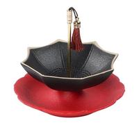 Fiocias Filtro de Té de Cerámica con, Diseño de Decorativo, Colador para, de, con Función de Filtrado, Ideal para Sal, Negro, tal como se describe