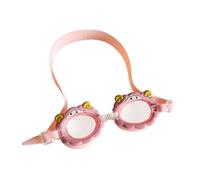 Fiocias Gafas de Natación para Niños con Banda de Silicona Correa Regulable Lentes Transparentes Antivaho Protección Visual Adecuadas para Piscinas Interior E, Oveja