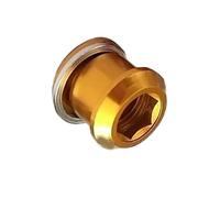 Fiocias Inserto de Ventilación para Tambor, Orificio de Aire, Aleación de Aluminio, Válvula de Tambor de Repuesto, Montaje con Tornillo, Circulación de Aire, oro
