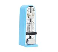 Fiocias Metrónomo Mecánico Portátil con Control Digital de Pulsaciones Material Metálico Y Ajuste Estable de Tempo Adecuado para Clases de Música, azul