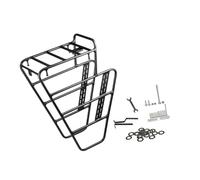 Fiocias Portaequipajes Delantero Metálico para Bicicleta, Bolsa Universal, Almacenamiento de Equipaje para Ciclismo Y Viajes.