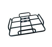 Fiocias Portaequipajes Trasero para Bicicleta Diseñado en Metal Robusto Portaequipaje Universal Estante de Carga Soporte para Alforjas Y Accesorios Apto para, 45cmx35cm