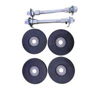 Fiocias Tapa de Rodamiento de Bicicleta de 2 Piezas para Bicicletas de Equilibrio Infantiles, Tapas de Rodamiento de Rueda, Tapas de Eje de Rueda de Espuma, M, Estilo D