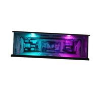 Fiocias Vitrina para Modelos de Coches a Escala 1/64, Caja de Almacenamiento para Coches de Juguete, Modelo de Escena en Miniatura