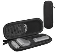 Fiohiros - Funda protectora para afeitadora eléctrica Laifen T1 Pro, funda rígida de transporte para las versiones de barba corta y larga, resistente a golpes, agua y arañazos. (negro)
