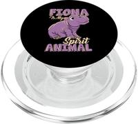Fiona es mi Animal Espiritual Bebé Hipopótamo Amante de los PopSockets PopGrip para MagSafe