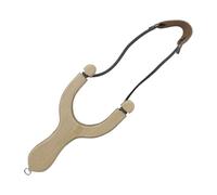 Fionda de madera colorida - fionda para juegos de rol - disfraz de carnaval - juegos medievales - Fabricado en Italia (Natural)