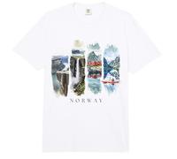 Fiordos, cascadas y Vikingos - Vacaciones Noruega Comfort Colors Adult Heavyweight T-Shirt