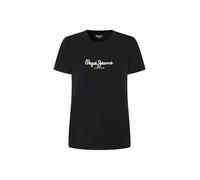 Pepe Jeans Fiore Camiseta, Negro (Negro), XS para Mujer