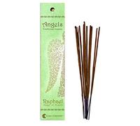 Fiore D 'Oriente ángeles Incienso Raphael en Verde Embalaje, bambú, Multicolor, Pack de 10
