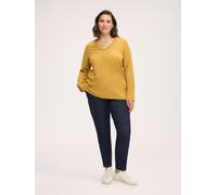 Fiorella Rubino - Jeans Chino con raya marcada Mujer, Azul Talla: 35 (44 IT)