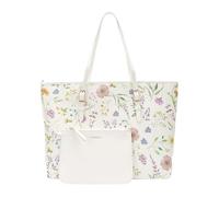 Fiorelli Etta - Bolso de mano con hebilla para mujer, elegante bolso de hombro de gran capacidad con bolsillo interno y bolsa desmontable, piel sintética, estampado floral de flores