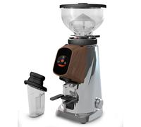Fiorenzato allground kaffeemhle chrom matt eichenholz 230v eu dark-t t