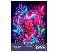 Fiori D'Amore Rompecabezas Imposible,desafío para Adultos Bellissime piante Juego Educativo 1000 Piezas Obra De Arte De Juego De para Adultos Y Niños Mayores De 12 Años 38x26cm/1000pcs