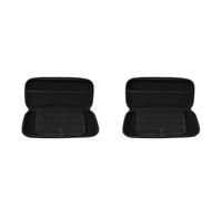 Fiorky 2pcs Case de Transporte Fora Nntendo Bolsa de Almacenamiento portátil Bolsa de Viaje Protectora a Prueba de Golpes Anti-Drop Zipper Bagn con Ranuras Fora Tarjetas de Juego