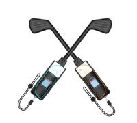 Fiorky 2pcs Golf Club fora Nntendo fora Switch 2 Jy-Con Controlador Controlador Soporte de agarre Card de juego Función de almacenamiento Sports Accesorios