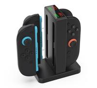 Fiorky 2set Carging Dock Magnetic Controlador Cargador Estación Magnetic Carger Station para Nntendo Switch2 Accesorios