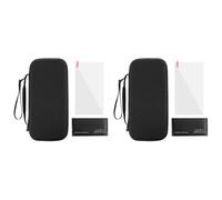 Fiorky 2set Carrying Estuche y Protector de Pantalla Fora Nntendo Bolsa de Almacenamiento portátil Bolsa de Viaje a Prueba de choques Anti-Scratch con 10 Cartas de Juego Fora la