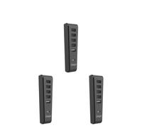 Fiorky 3 Unidades de concentrador USB para PS5 Slim, concentrador de expansión USB, expansor Divisor con 4 USB 2.0+1 Puerto de Carga USB+1 Puerto Tipo C para Consola de Juegos PS5 Slim