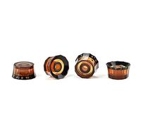 Fiorky 4 perillas de control de tono y volumen de velocidad, estilo pantalla, botones giratorios de tono de volumen de 6 mm fora piezas de guitarras PRS