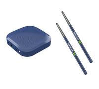Fiorky Air Drum con baquetas Pedales de baquetas de tambor de aire virtuales electrónicos profesionales fora principiantes, niños y adultos
