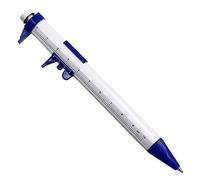 Fiorky Bolígrafo Vernier Caliper 0-100 mm 2 en 1 Vernier Caliper Bolígrafo Vernier multifunción Bolígrafo Vernier para ingenieros carpinteros carpinteros estudiantes