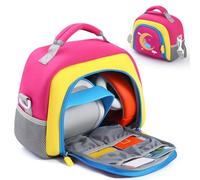 Fiorky Bolsa de Caja de Transporte Bolsa de Almacenamiento portátil de Bolsillo Lateral de Bolsillo portátil Caja Almacenamiento Cremallera Doble para el Reproductor de yoto (3ra Gen.)
