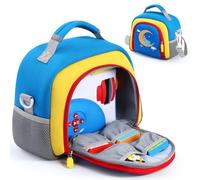 Fiorky Bolsa de Caja de Transporte Bolsa de Almacenamiento portátil de Bolsillo Lateral de Bolsillo portátil Caja Almacenamiento Cremallera Doble para el Reproductor de yoto (3ra Gen.)
