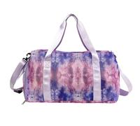 Fiorky Bolsa de Gimnasio, Bolsa de Viaje Bolsa de Deporte con Bolsillo Mojado, Bolsa de Viaje de Malla Bolsas de Fin de Semana con Compartimento for Zapatos Bolsa de Deporte for Gimnasio