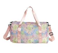 Fiorky Bolsa de Gimnasio, Bolsa de Viaje Bolsa de Deporte con Bolsillo Mojado, Bolsa de Viaje de Malla Bolsas de Fin de Semana con Compartimento for Zapatos Bolsa de Deporte for Gimnasio