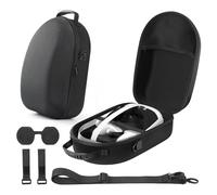 Fiorky Bolsa de Organizador de electrónica, Estuche de Viaje Duro Fora el Controlador de Auriculares MTA Quest 3 VR, Transporte de la Caja de la Caja Bolsa del Cable Cable de Cable Cable