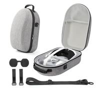 Fiorky Bolsa de Organizador de electrónica, Estuche de Viaje Duro Fora el Controlador de Auriculares MTA Quest 3 VR, Transporte de la Caja de la Caja Bolsa del Cable Cable de Cable Cable