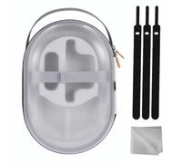 Fiorky Bolsa Protectora para Gafas Ap-ple Vision Pro VR Estuche rígido a Prueba de Golpes Estuche de Viaje antiarañazos Adecuado para Viajes y Almacenamiento en el hogar