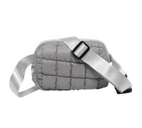 Fiorky Bolso Bandolera pequeño Bolso Cruzado en el Pecho Bolso Bandolera Fora Hombres y Mujeres Bolso Bandolera Acolchado Cierre de Cremallera Riñonera Acolchada Bolso Bandolera Acolchado